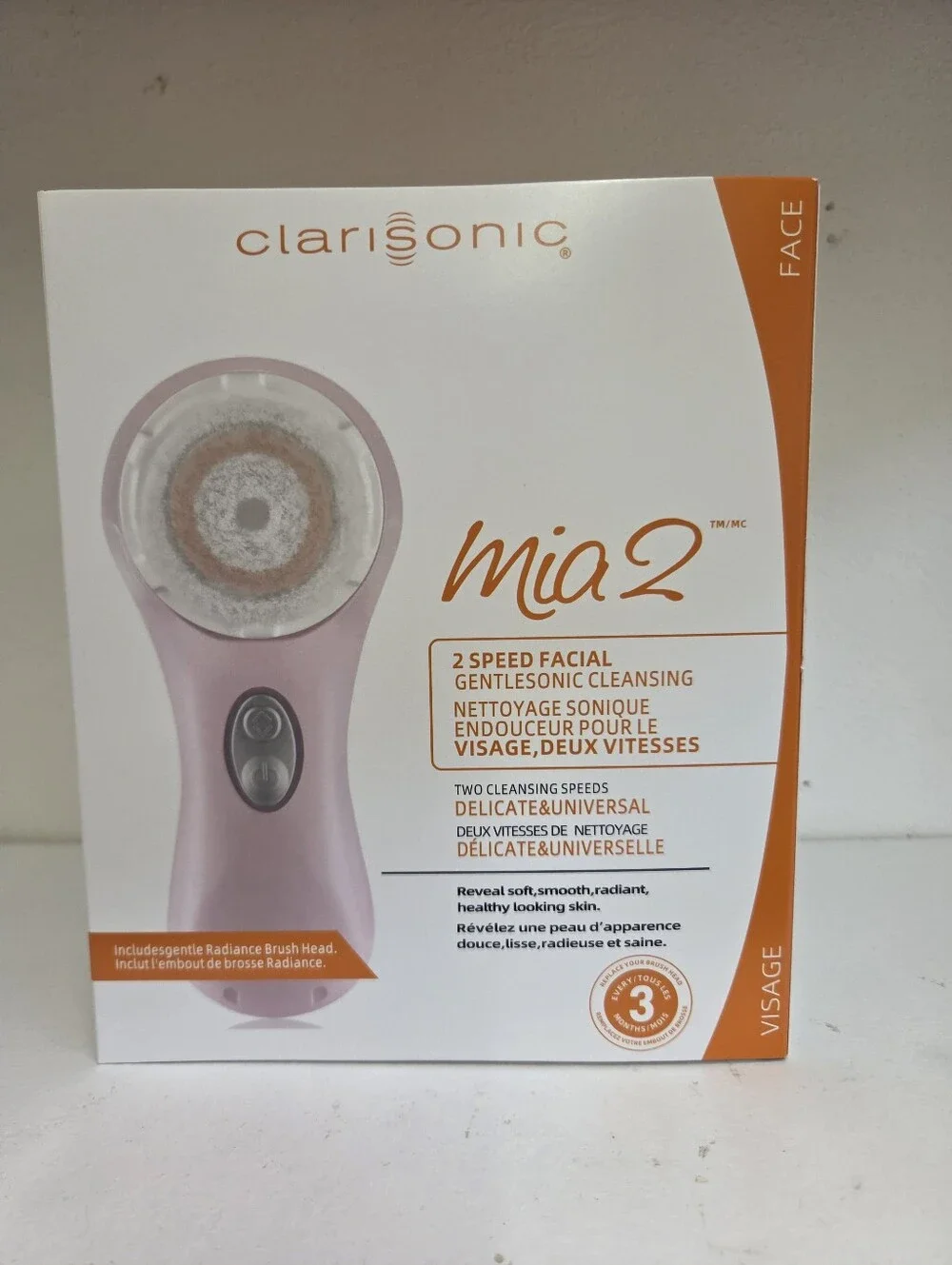 Clarisonic Mia 2 Facial Cleansing Brush in Light Pink